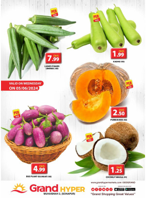 Veggie Wednesday - Grand Hyper Muhaisnah
