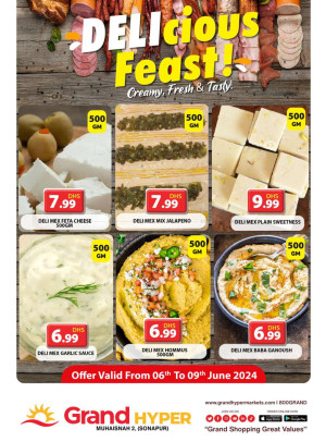 Delicious Feast - Grand Hyper Muhaisnah