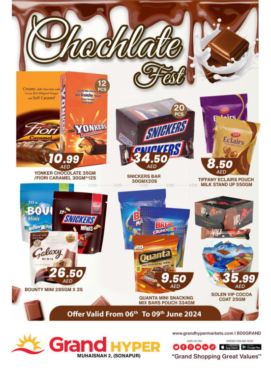 Chocolate Fest - Grand Hyper Muhaisnah