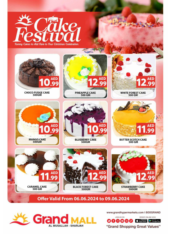 Cake Festival - Grand Mall Sharjah