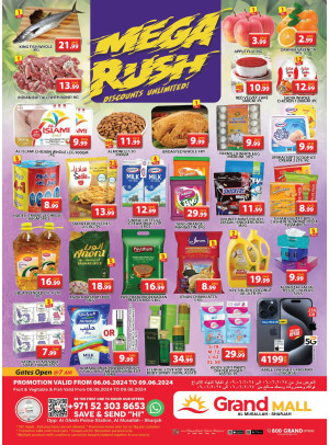 Weekend Deals - Grand Mall Sharjah