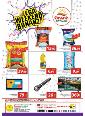Mega Weekend Bonanza - Grand City Mall
