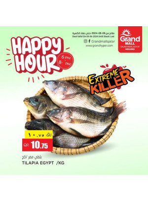 Hourly Deal from 6:00 to 8:00 pm - Mekaines