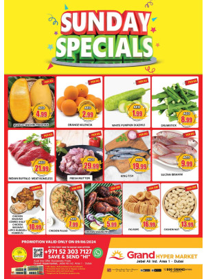 Sunday Blast - Grand Hypermarket Jebel Ali