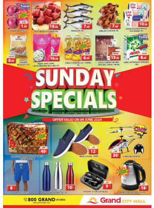 Sunday Deals - Grand City Mall