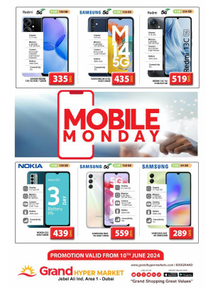 Mobile Monday - Grand Hypermarket Jebel Ali
