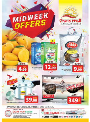 Midweek Offers - Grand Mall Sharjah