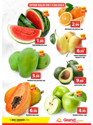 Fruitilicious Tuesday - Grand Hyper Al Khail Mall