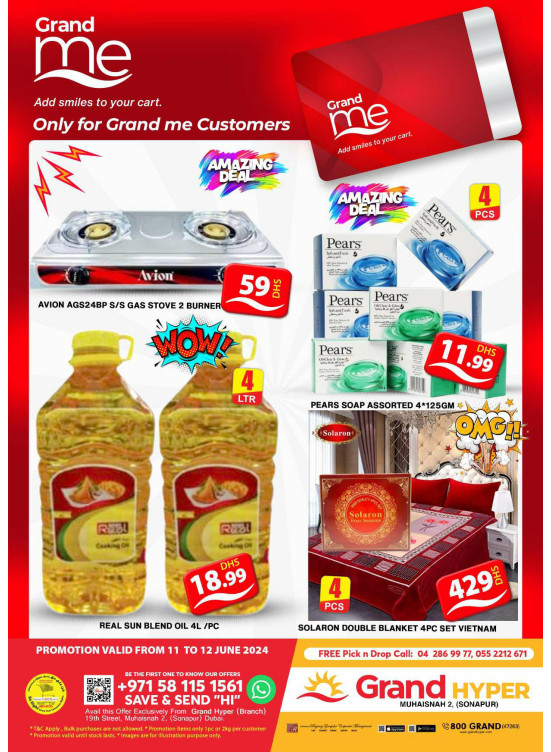 Grand Me Deals - Grand Hyper Muhaisnah