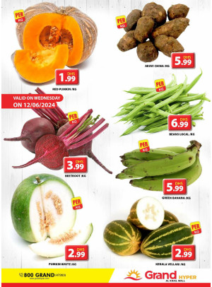 Veggie Wednesday - Grand Hyper Al khail Mall
