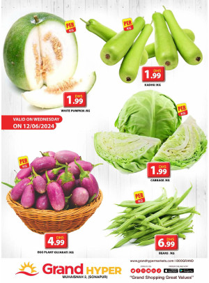 Veggie Wednesday - Grand Hyper Muhaisnah