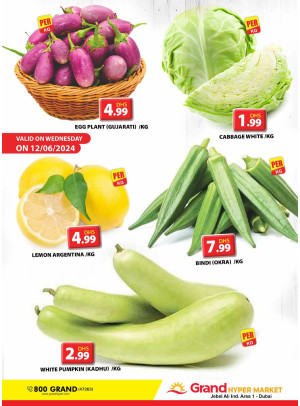 Veggie Wednesday - Grand Hypermarket Jebel Ali