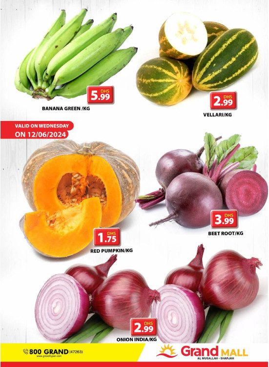 Veggie Wednesday - Grand Mall Sharjah