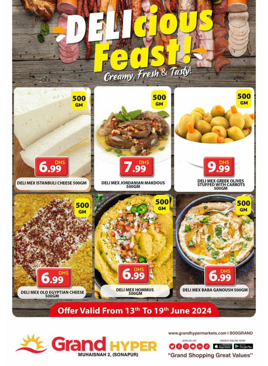 Delicious Feast - Grand Hyper Muhaisnah