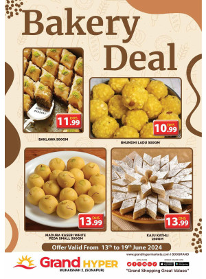 Bakery Deal - Grand Hyper Muhaisnah