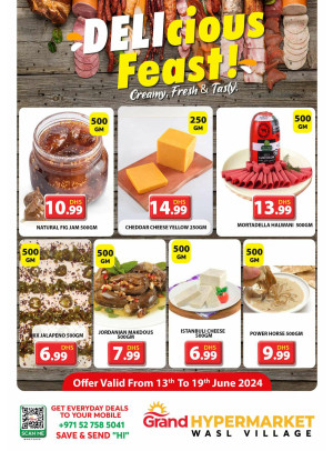 Delicious Feast - Wasl Village, Dubai