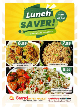 Lunch Saver - Grand Hypermarket Jebel Ali