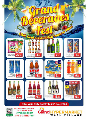 Grand Beverages Fest - Wasl Village, Dubai
