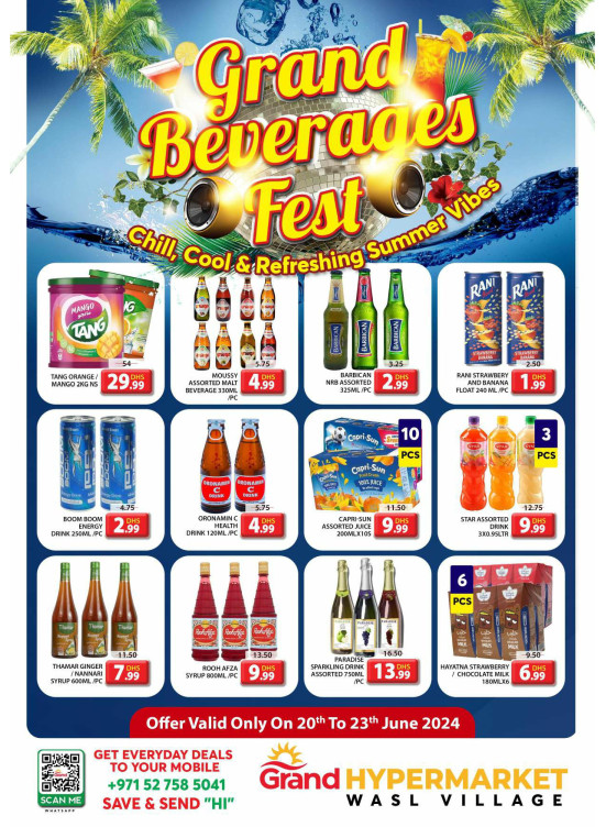 Grand Beverages Fest - Wasl Village, Dubai