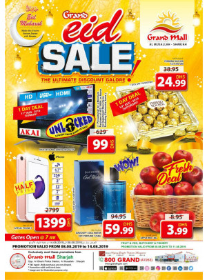 Grand Eid Sale - Grand Mall Sharjah