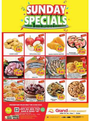 Sunday Blast - Grand Hypermarket Jebel Ali
