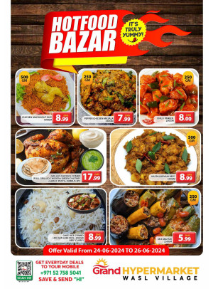 Hot Food Bazar - Wasl Village, Dubai