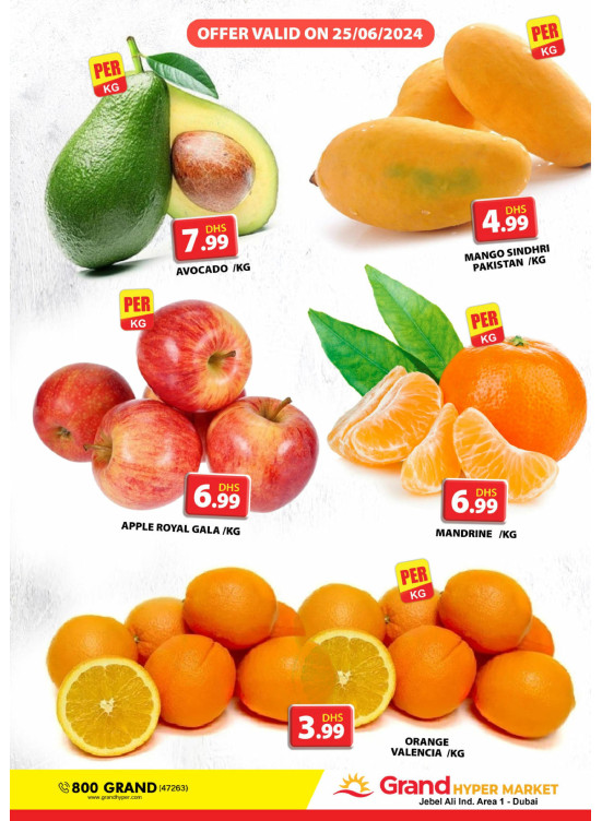 Fruitilicious Tuesday - Grand Hypermarket Jebel Ali