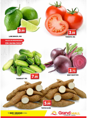Veggie Wednesday - Grand Mall Sharjah