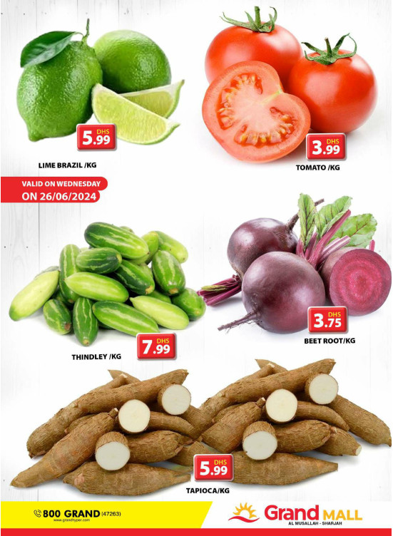 Veggie Wednesday - Grand Mall Sharjah