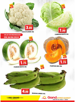 Veggie Wednesday - Grand Hypermarket Jebel Ali