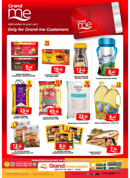 Grand Me Deals - Grand Hypermarket Jebel Ali