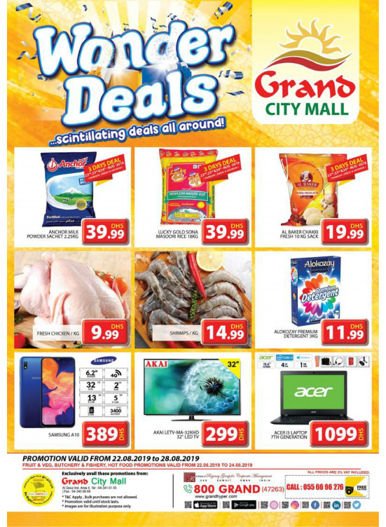 Wonder Deals - Grand City Mall