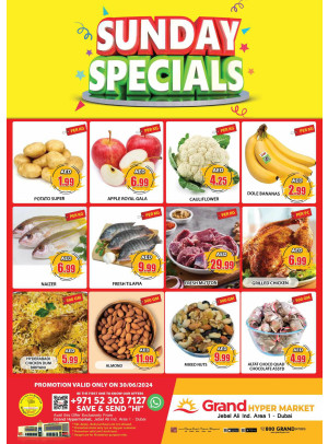 Sunday Blast - Grand Hypermarket Jebel Ali