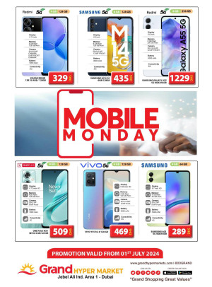 Mobile Monday - Grand Hypermarket Jebel Ali