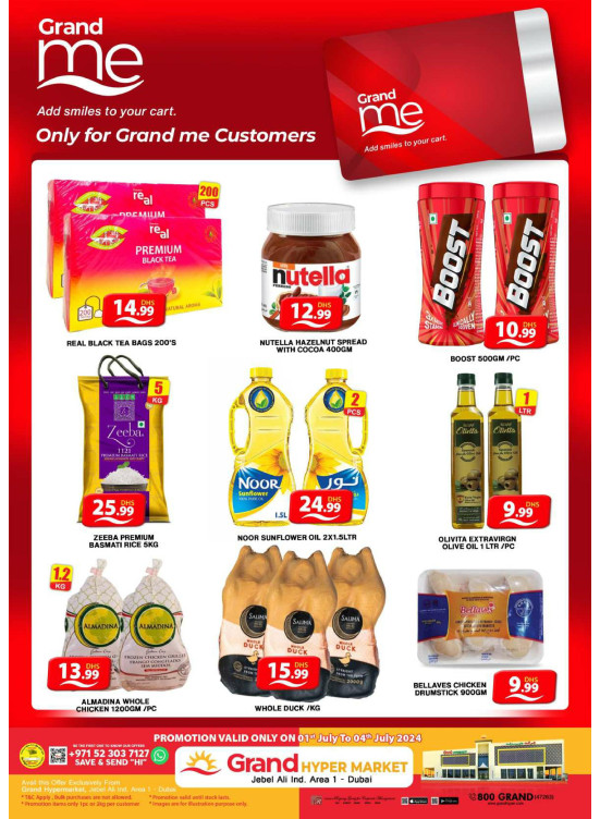 Grand Me Deals - Grand Hypermarket Jebel Ali