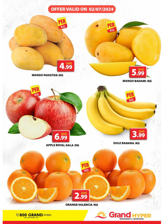 Fruitilicious Tuesday - Grand Hyper Muhaisnah