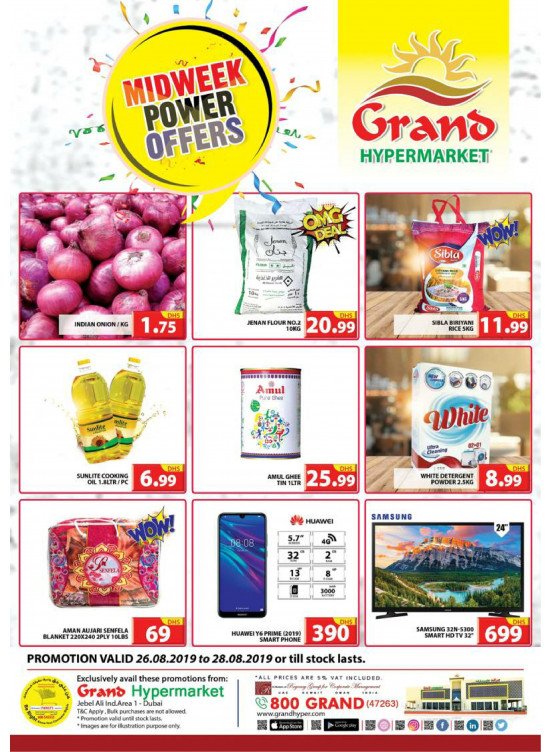 Midweek Power Offers - Grand Hypermarket Jebel Ali