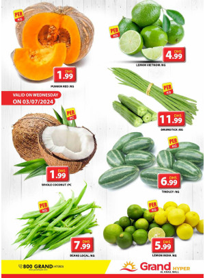 Veggie Wednesday - Grand Hyper Al khail Mall