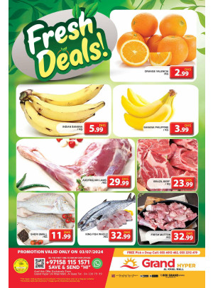 Fresh Deals - Grand Hyper Al Khail Mall