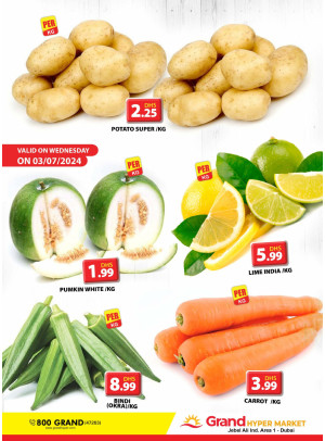 Veggie Wednesday - Grand Hypermarket Jebel Ali