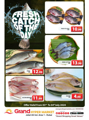 Catch of The Day - Grand Hypermarket Jebel Ali