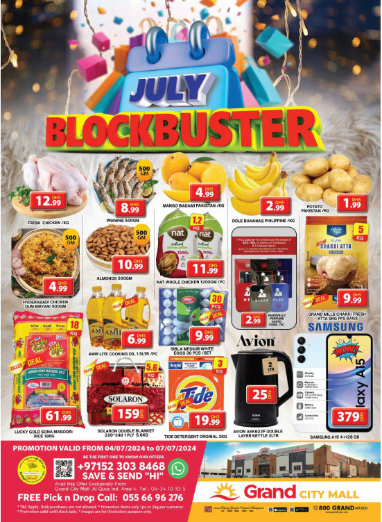 Weekend Deals - Grand City Mall