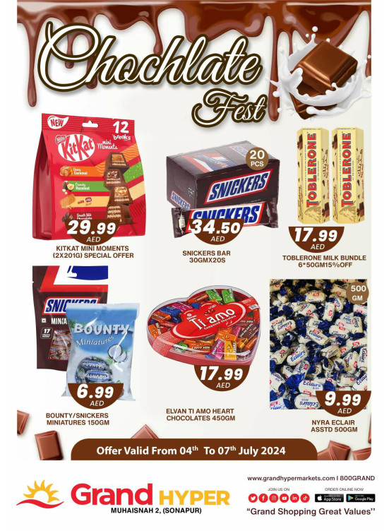 Chocolate Fest - Grand Hyper Muhaisnah