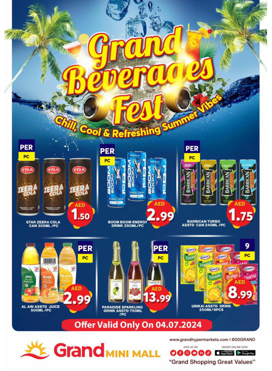 Grand Beverages Fest - Grand Mini Mall