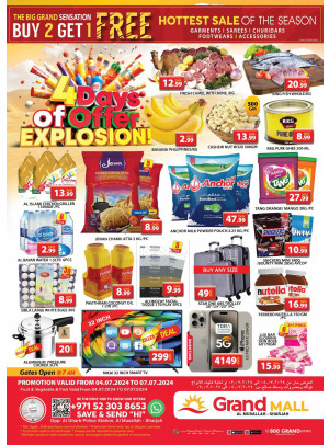 Weekend Deals - Grand Mall Sharjah
