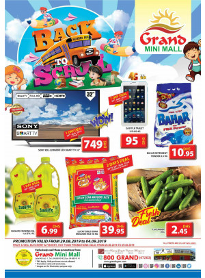 Back to School Offers - Grand Mini Mall