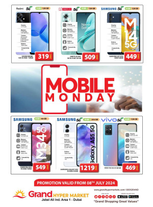 Mobile Monday - Grand Hypermarket Jebel Ali