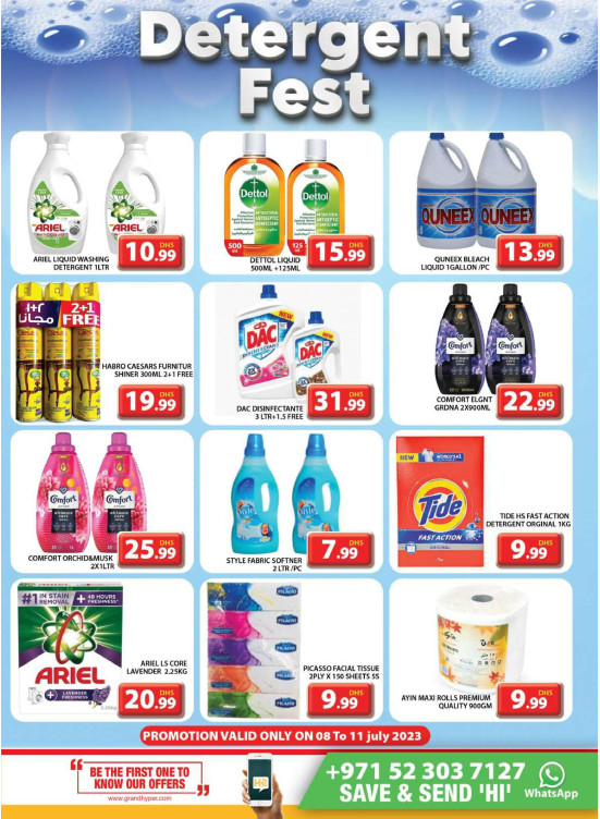 Detergent Fest - Grand Hypermarket Jebel Ali