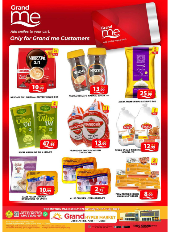 Grand Me Deals - Grand Hypermarket Jebel Ali