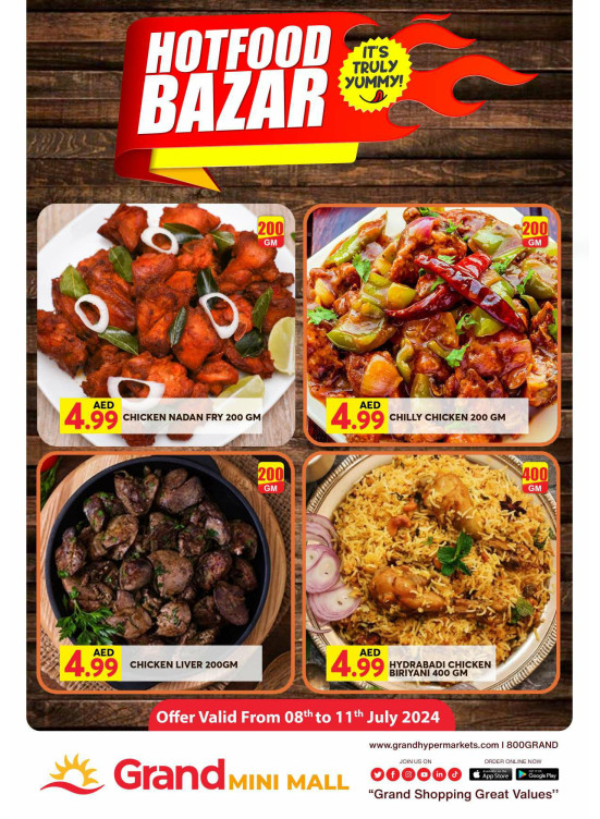 Hot Food Bazar - Grand Mini Mall